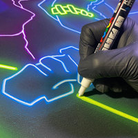 Akrilni marker Posca PC-5M, 1,8 – 2,5 mm, metalik plava (M33)