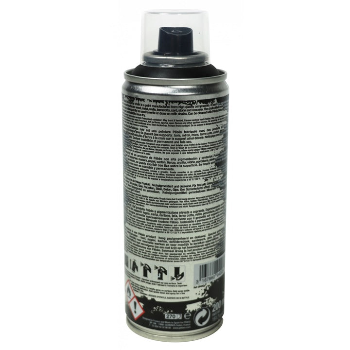 Akrilna boja u spreju Pebeo 200 ml crna