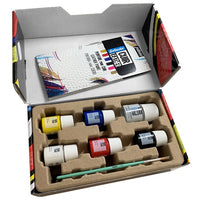 Boje za kožu Pebeo Setacolor - početni set 7 kom