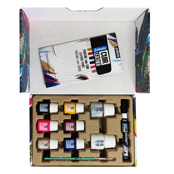 Boje za kožu Pebeo Setacolor - set za odabir 10 kom