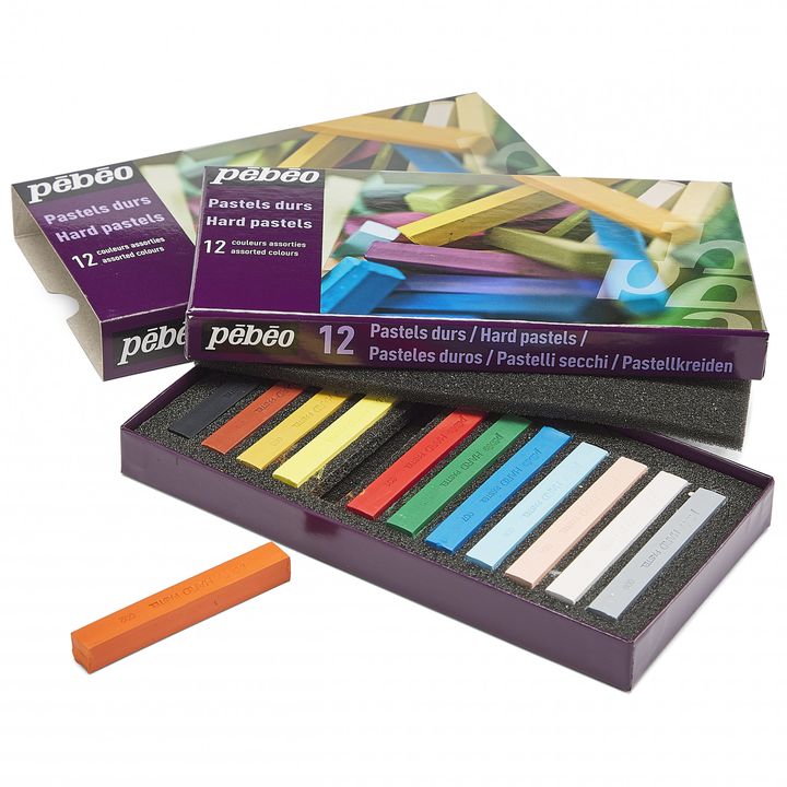 Pebeo set suhih pastela, 12 komada