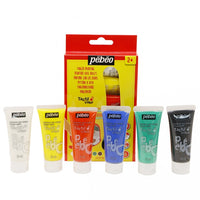 Boje za prste Pebeo Tactilcolor 6 x 20 ml