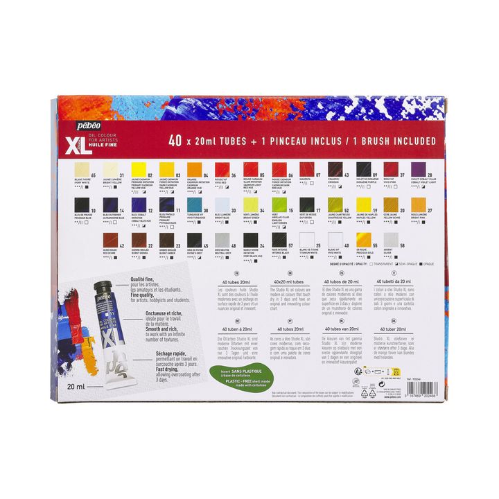 Pebeo Studio XL set uljanih boja