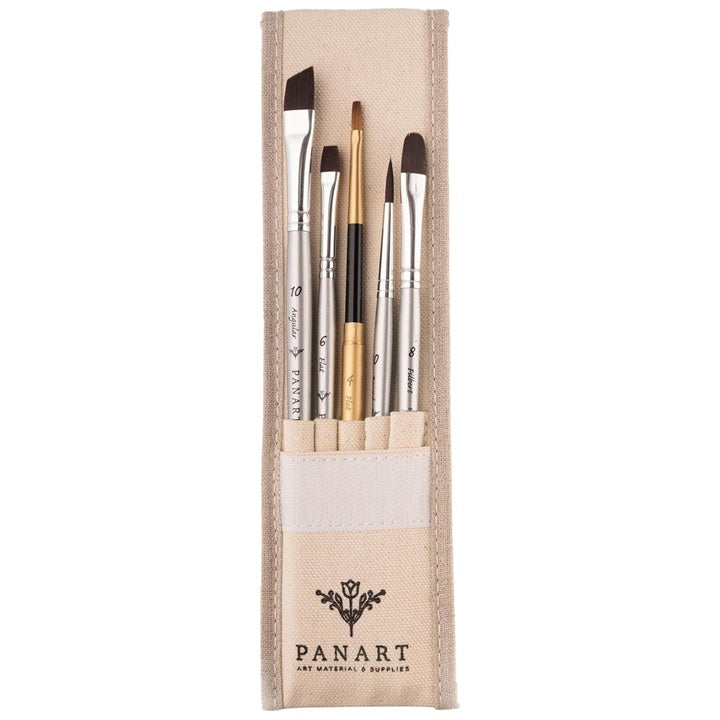 PanArt ATL‑02 Set od 5 kistova u pamučnoj kutijici