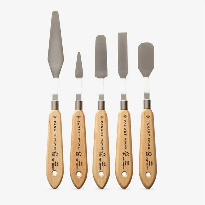 PanArt set od 5 slikarskih špatula