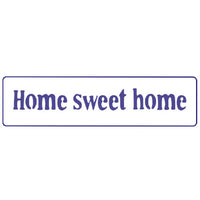 Šablona Pentart - Home sweet home