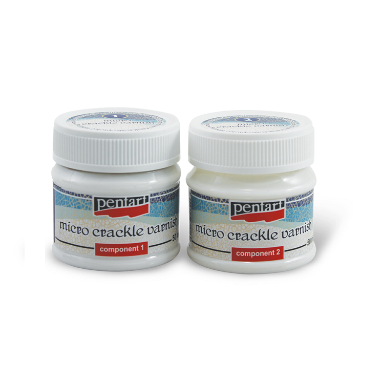 Set komponenti za krekel efekat - 50+50 ml