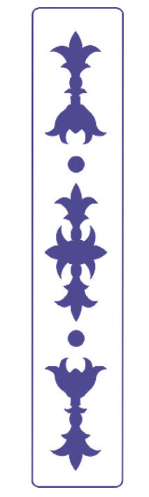 Šablon PENTART H2 - 40 x 7.5 cm