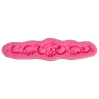 Silikonski kalup za izlijevanje 14.2 x 3.5 cm - Ornament