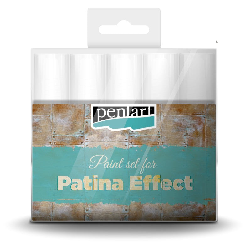 Boja sa efektom patine - 5dijelni set