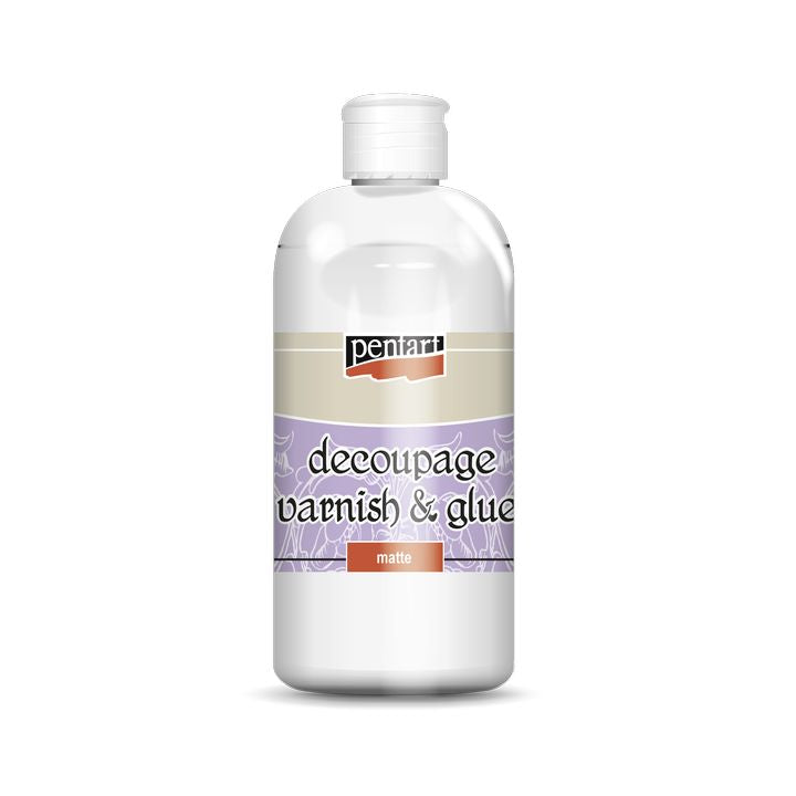 Pentart mat lak i ljepilo za decoupage 500 ml