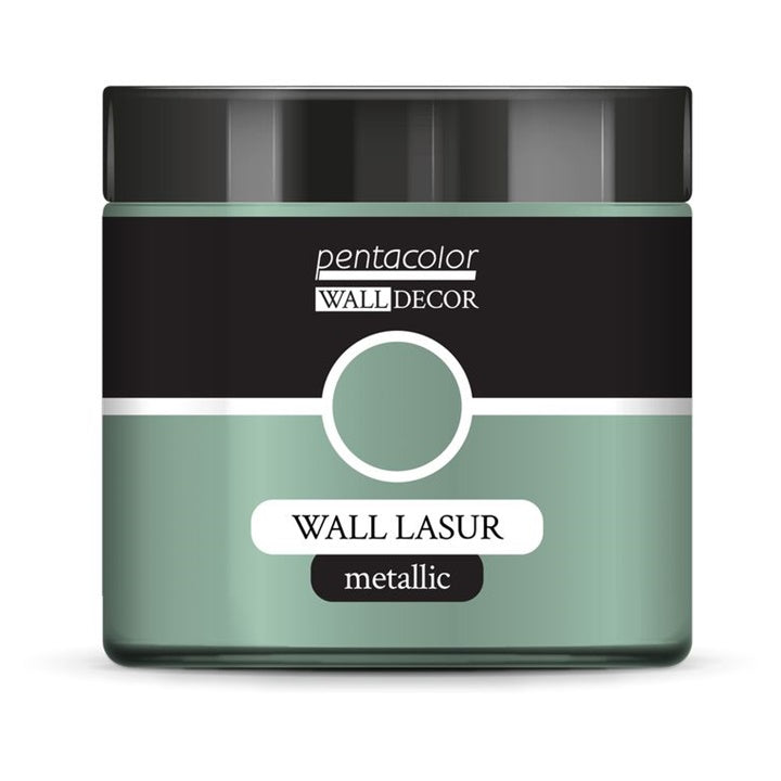 Metalik lazura za zid Wall Decor 500 ml – Zeleno-srebrna