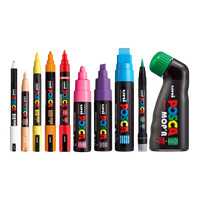 Posca marker PC-5BR, 1 - 4 mm, žuta