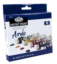 Set akrilnih boja Royal & Langnickel - 6 dijelova