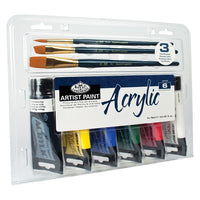 Set akrilnih boja Royal & Langnickel Essentials - 9 dijelova