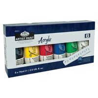 Set akrilnih boja Royal & Langnickel Essentials - 7 dijelova