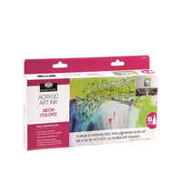 Akrilna tinta Royal & Langnickel neon boje 6 x 30 ml