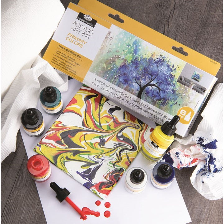 Akrilna tinta Royal & Langnickel osnovne boje 6 x 30 ml
