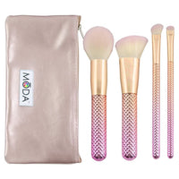 Set kozmetičkih kistova Complete Kit Rose 5 komada