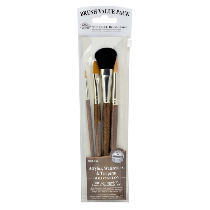 Royal &amp; Langnickel Gold Taklon set četkica