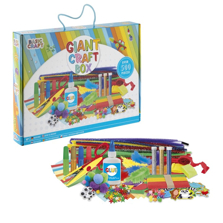 Giant Craft Box Kreativni set od 500 komada plavi