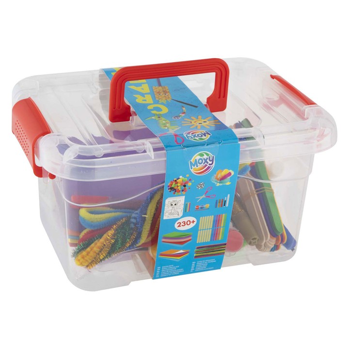 Kutija za ručne radove s 230+ dijelova, CRAFT KIT u kutiji za pohranu