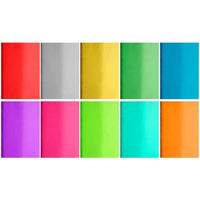 Zrcalni kartonski paket A4 250 GSM – 10 listova, 10 boja