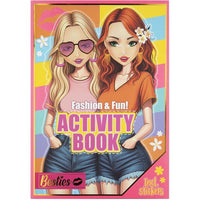 BESTIES Radna bilježnica A4 – Moda i naljepnice