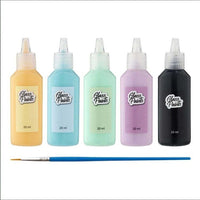 Set boja za staklo s kistom 5x20 ml