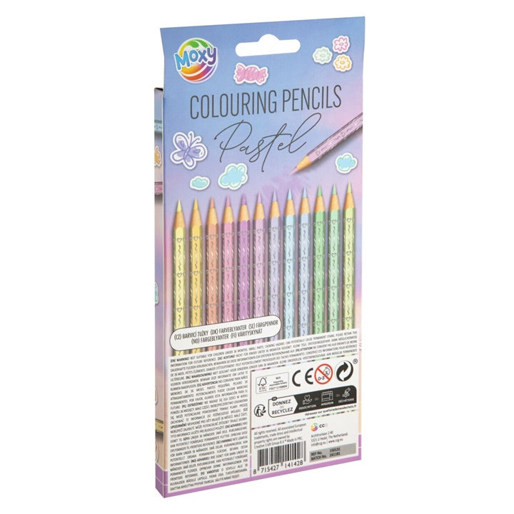 Olovke u pastelnim bojama 12 kom