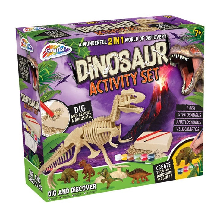 Kreativni set za djecu Grafix Dinosaur