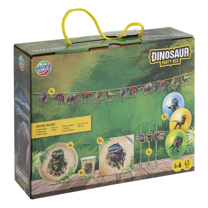 Dječji set za zabavu na temu dinosaura 43 kom