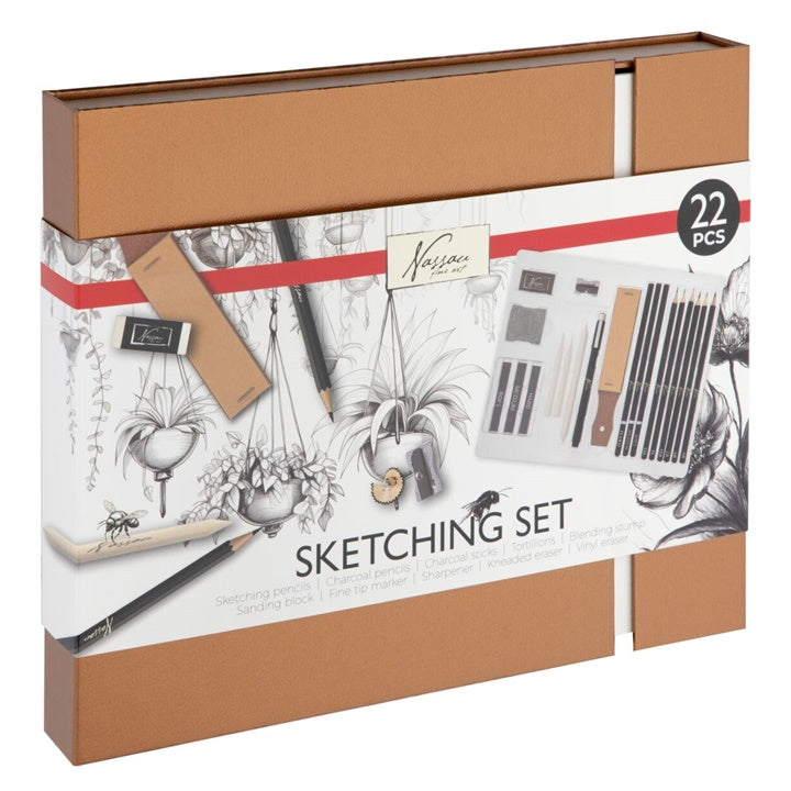 Set za skiciranje Nassau 22-dijelni