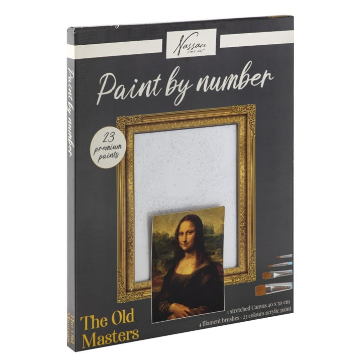 Slikanje po brojevima Nassau Mona Lisa