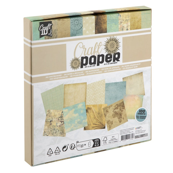 Scrapbooking papir 20 x 20 cm