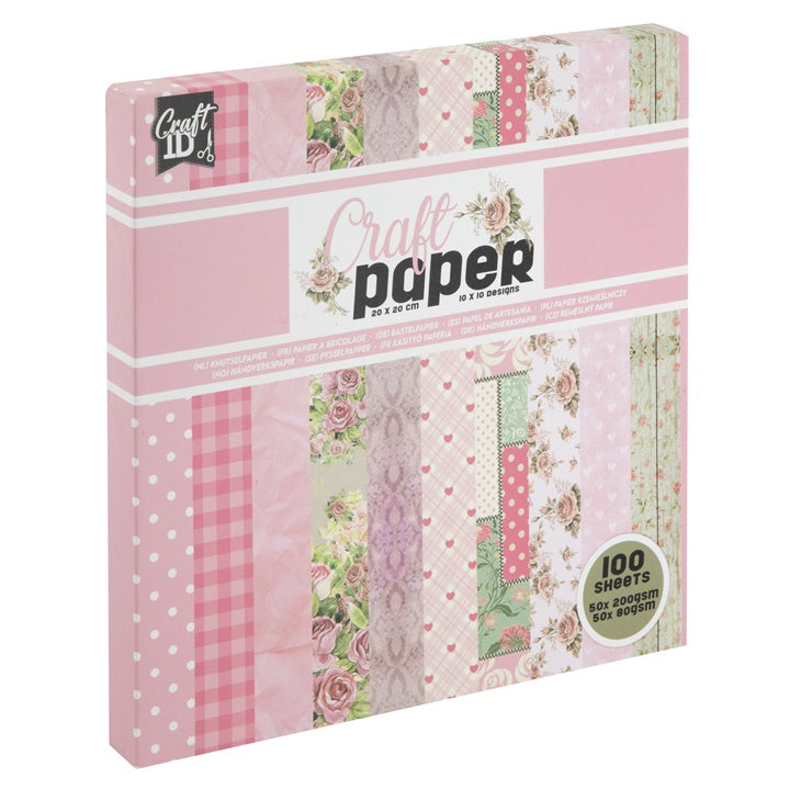 Scrapbooking papir 20 x 20 cm