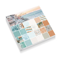 Papir za scrapbooking 24 listova 30,5 x 30,5 - Morski motiv