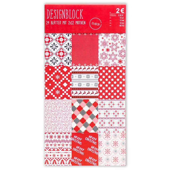 Papiri za scrapbooking 15 x 30 cm