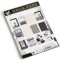 Scrapbooking blok papir A5 24 lista crni