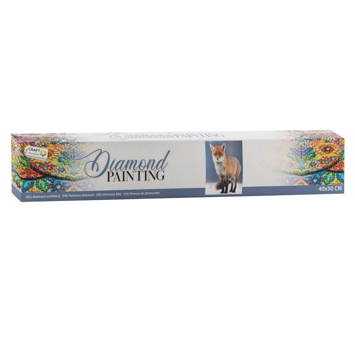 Set s perlicama Diamond Painting - Lisica 40x50 cm