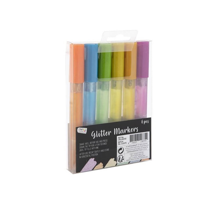 Set svjetlucavih markera 6 kom