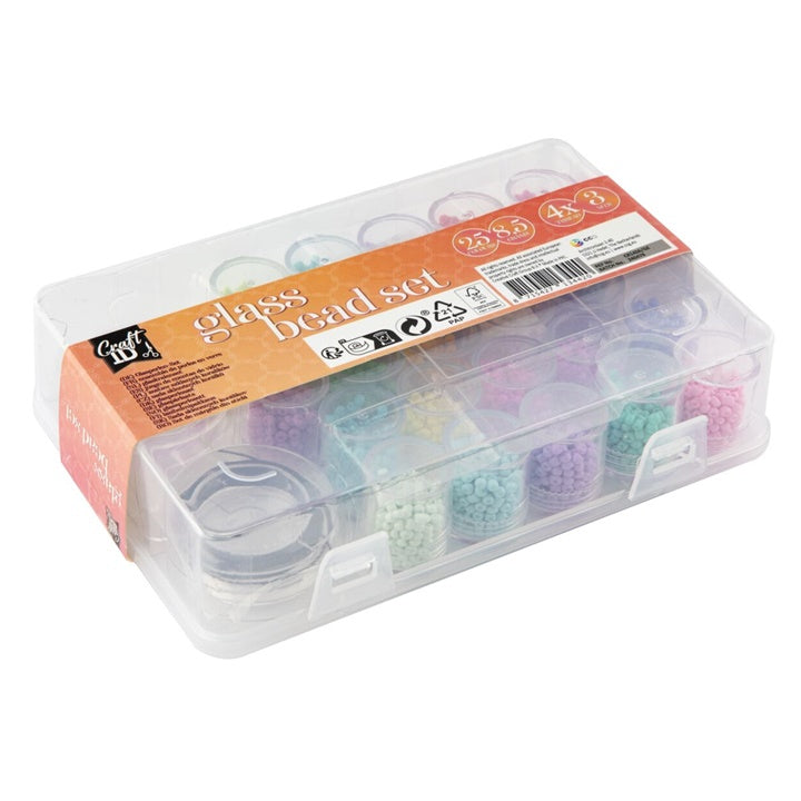Set staklenih perli