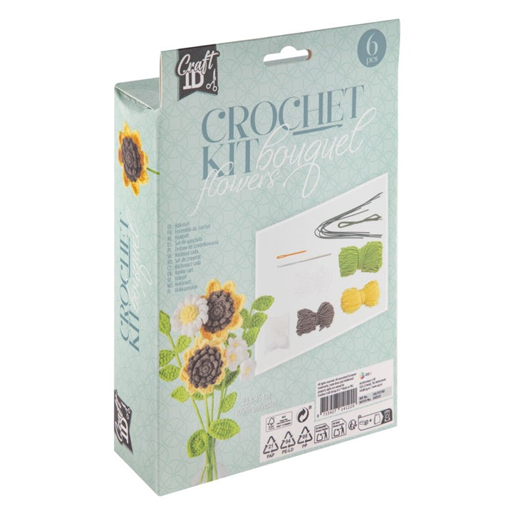 Komplet za heklanje: buket cvijeća