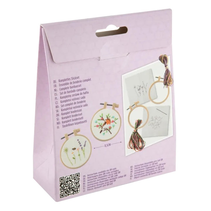 Mini set za vezenje 2 komada Ø 8,5 cm