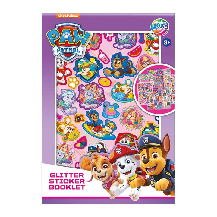 Knjiga sa svjetlucavim naljepnicama Paw Patrol A5