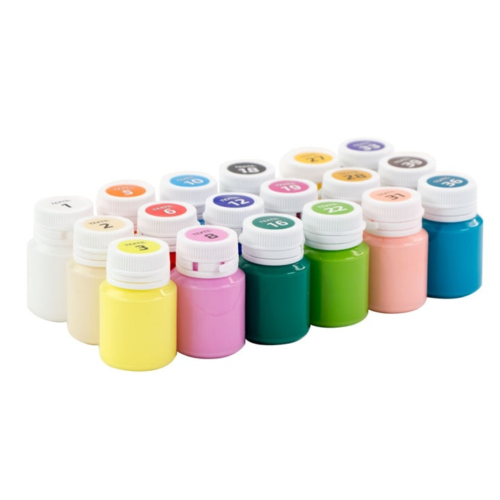 ROSA akrilne boje za tekstil 18x20 ml
