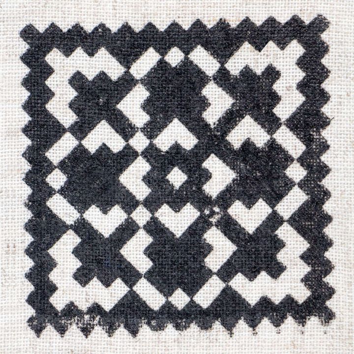 Drveni štambilj ROSA TALENT br. 1 Geometrija 7,5x7,5 cm