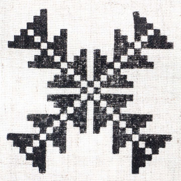 ROSA TALENT Drveni žig br. 3 Geometrija