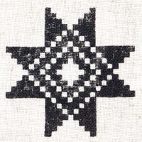 Drveni štambilj ROSA TALENT br. 4 Geometrija 6,5x6,5 cm