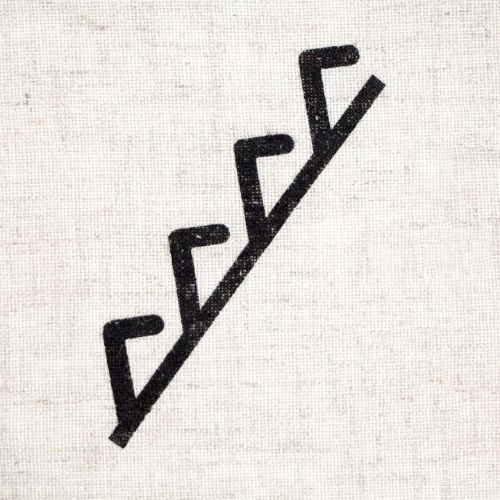 ROSA TALENT Drveni žig br. 7 Geometrija